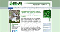 Desktop Screenshot of chelmerwebdesign.com