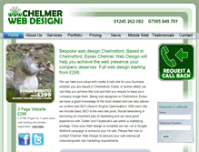 Tablet Screenshot of chelmerwebdesign.com